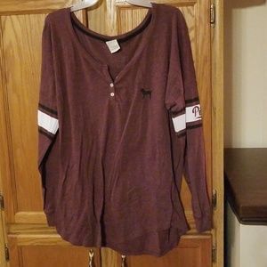 VS PINK long sleeve shirt